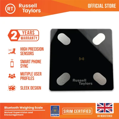 Russell Taylors Bluetooth Body Fat Weighing Scale BWS-10