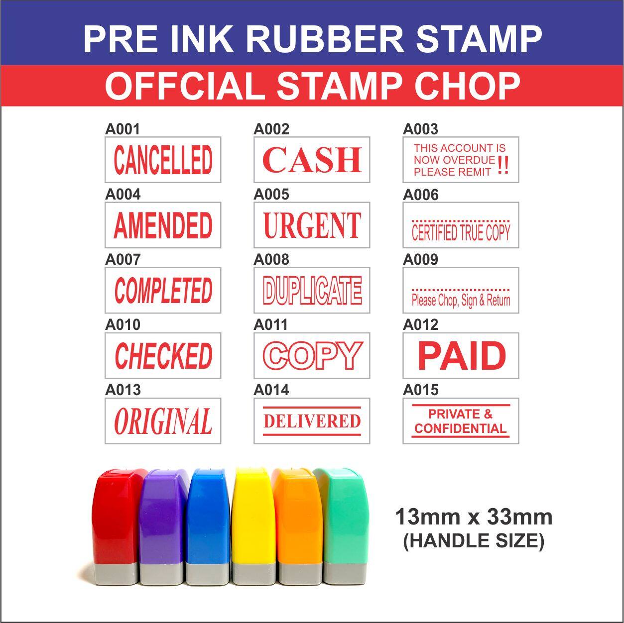 OFFICE STAMP / APPROVED / AMENDED / BY COURIER / BY FAX / BY POST / BY