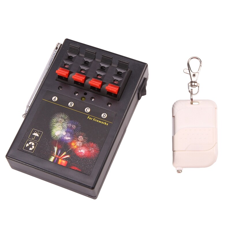 Firework Firing System 4CH Smart Wireless Remote Safety Igniter Electroni Wire