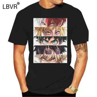 Heroes Eyes T Shirt Bnha Mha Todoroki Shouto Toga Himiko Midoriya Izuku Dabi Bakugou Katsuki O0kawaii0o Anime Manga 2020 High Quality Brand T Shirt Casual Short Sleeve O Neck Fashi Lazada Ph