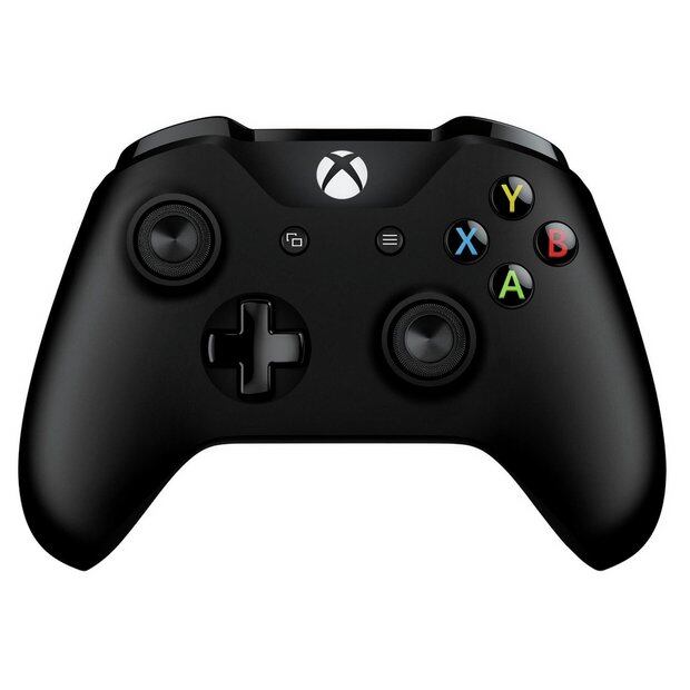 black xbox one controller