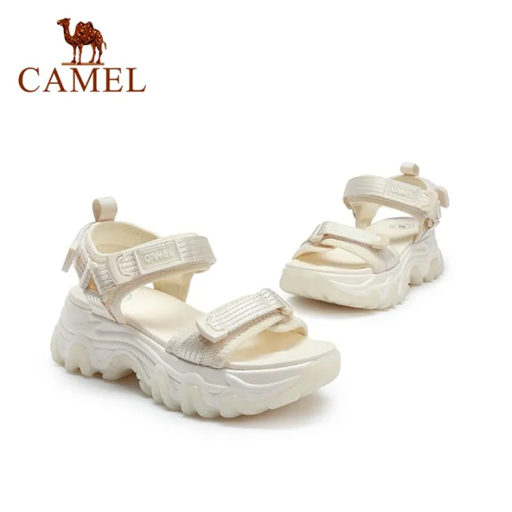 Cameljeans New Fashion Flat Sandals Women Sandals Platform Summer Thick-soled Casual High Heel Beach Shoes For Women