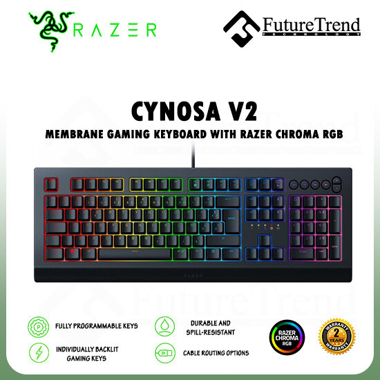 razer cynosa chroma lazada