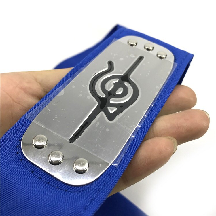 Naruto Head Protector Headgear Headband For Cosplay Itachi Uchiha Sasuke Kakashi Forehead Protective Toys
