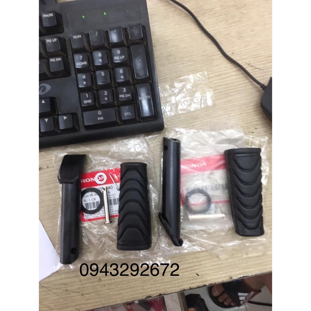 Cụm gác chân sau, gập sau ab 2010, wave 110, vision các đời honda