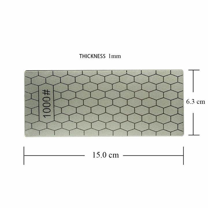 Diamond Knife Sharpening Stone 400# 1000# Knife Sharpener Ultra-thin Honeycomb Surface Whetstone Kitchen Grindstone Tool Set