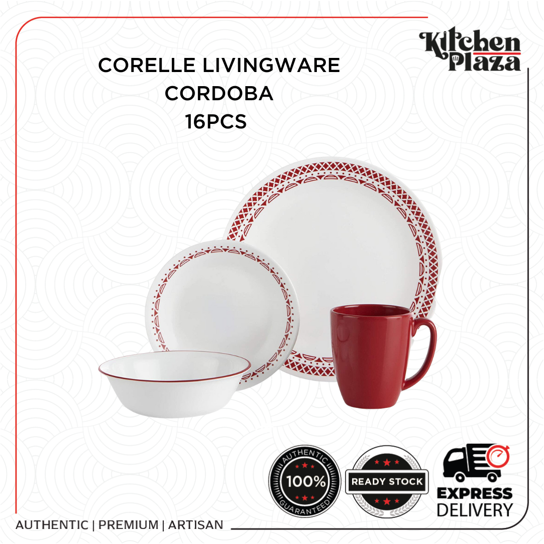 Corelle Classic 16 Piece Dinnerware Set Cordoba Lazada