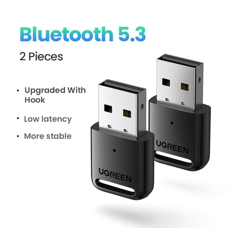 UGREEN USB Bluetooth 5.3 5.0 Dongle Adapter For PC Speaker Wireless