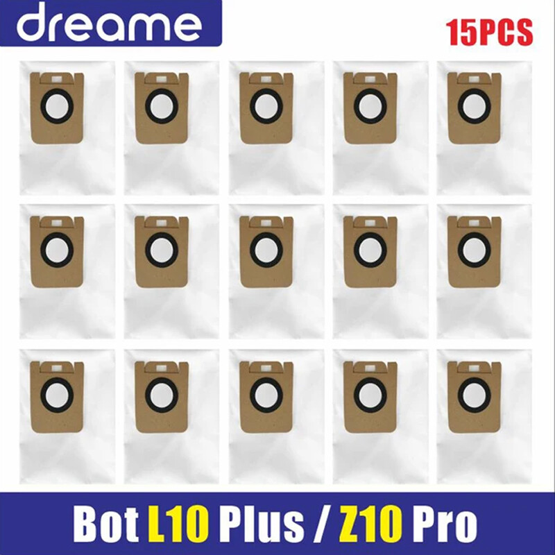 For Dreame Bot D10 Plus RLS3D Robot Accessories Vacuum Cleaner Hepa Filter Mop Main Side Brush Dust Bag Replacement Parts