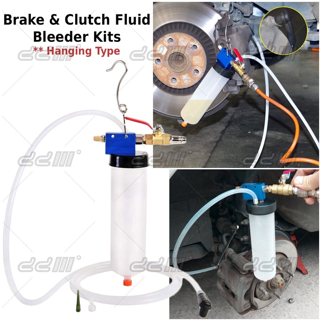 Brake Oil Vacuum Tool Brake Fluid Bleeder Clutch(Alat Vakum Minyak Brek