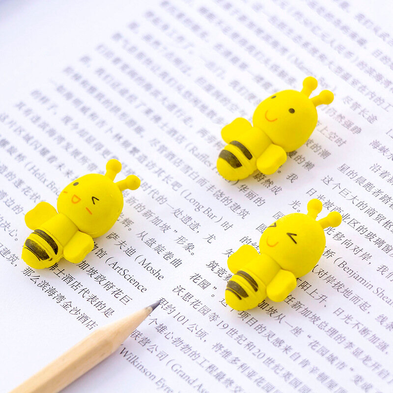 2 Tẩy gôm xóa hình bé ong chăm chỉ ( sỉ 1 hộp 48 đôi tẩy)