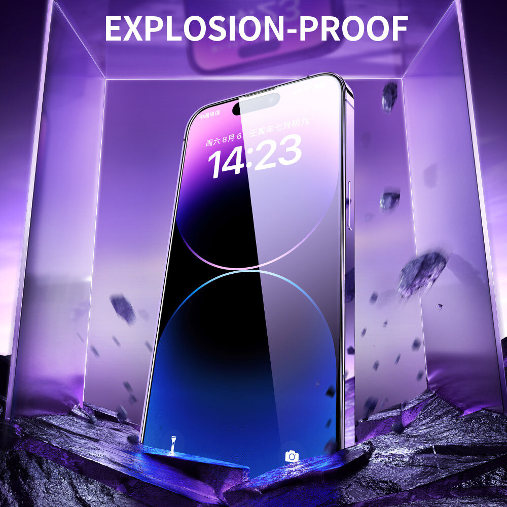SmartDevil Corning Gorilla Glass Screen Protector for iPhone 15 Pro max iPhone 14 Pro max 14 Promax 14 Plus iPhone 13 Pro max iPhone 16 Pro Max iPhone 12 Pro max iPhone 15 Plus 16e Full Screen Coverage HD Dust-proof Tempered Glass Film Anti-fingerprint