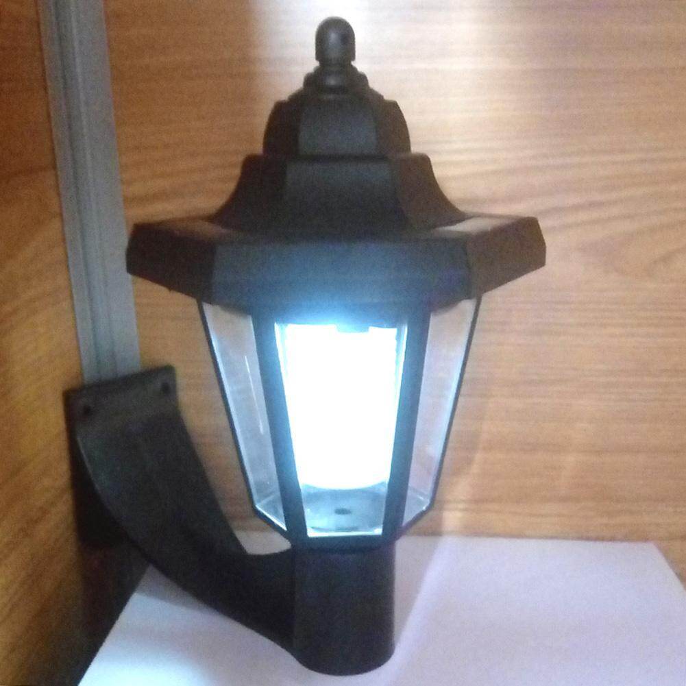 Đèn gắn tường ngoài trời bóng LED hình lục giác chống thấm nước sử dụng năng lượng mặt trời - INTL