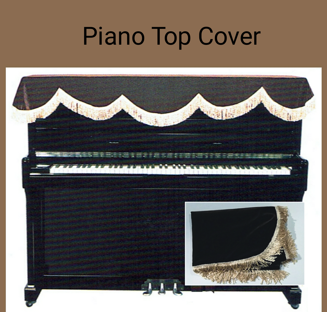 Piano Top CoverCoffee Lazada Buy sell online with cheap price Lazada