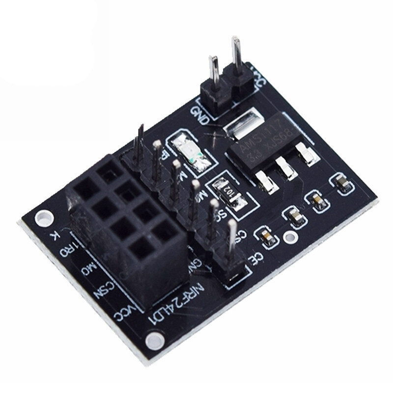 Mô-đun Bộ Chuyển Đổi Không Dây NRF24L01 Bảng Chuyển Đổi Ổ Cắm Mới 8Pin