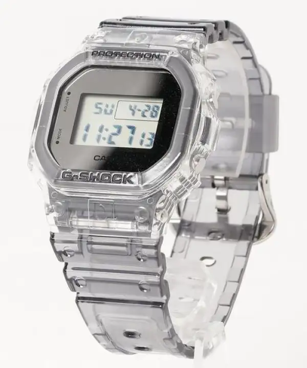 g shock casio clear