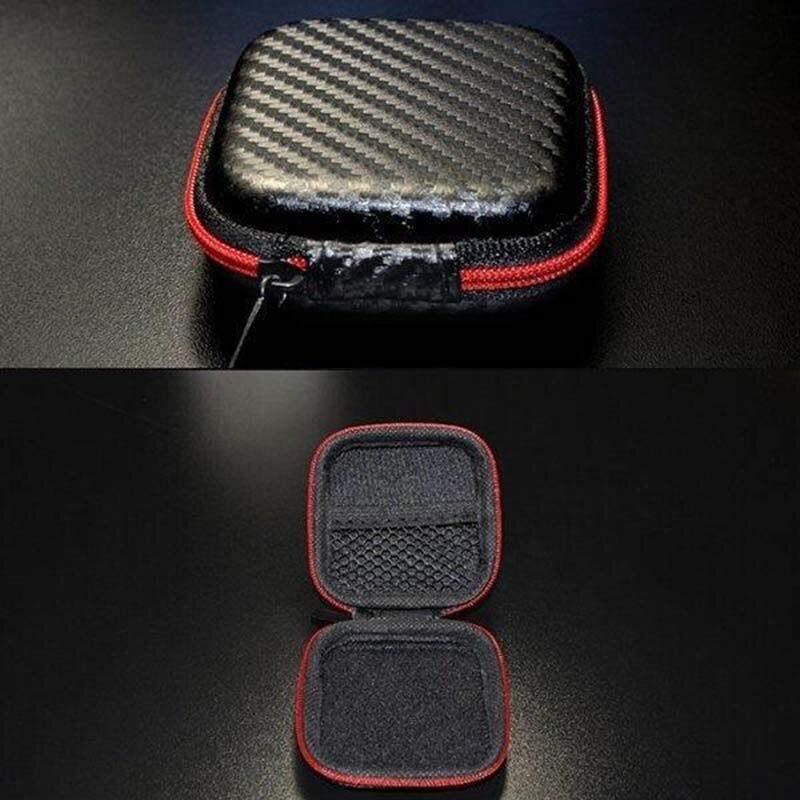 Data Line Cables Storage Box Case Container Earphone Wire Organizer Boxes Keys Coin Headphone Protective Box Case
