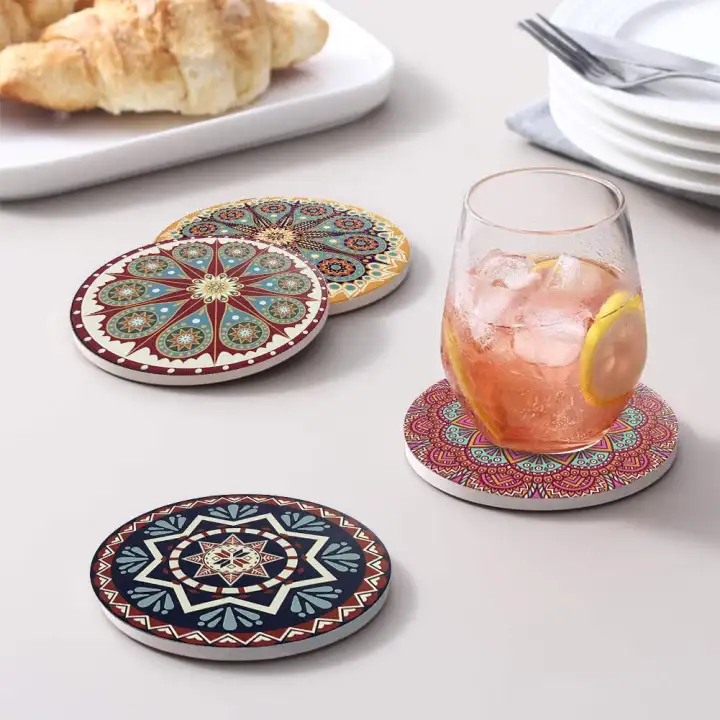 absorbent drink coasters