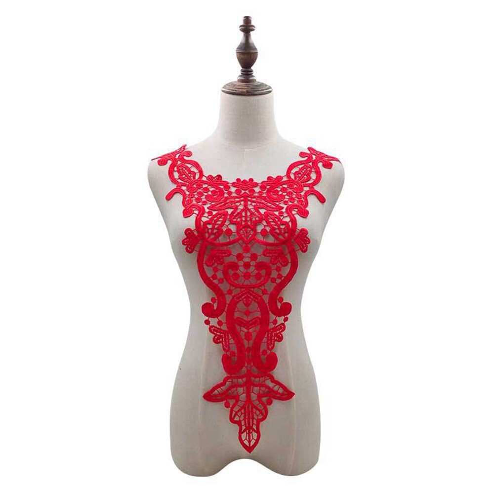 Flower Collar Craft Neckline Scrapbooking Apparel Sewing Fabric Garment Accessories Lace Embroidery