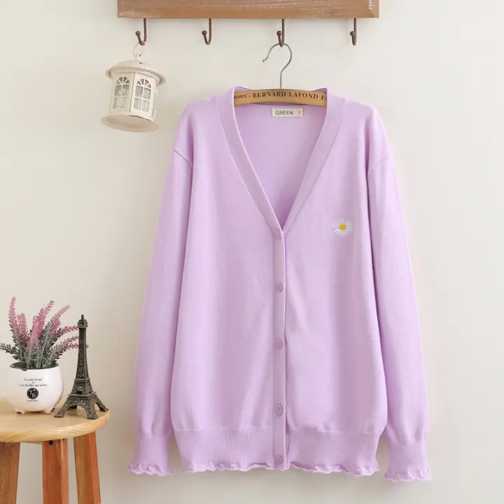 girl long sweater coat
