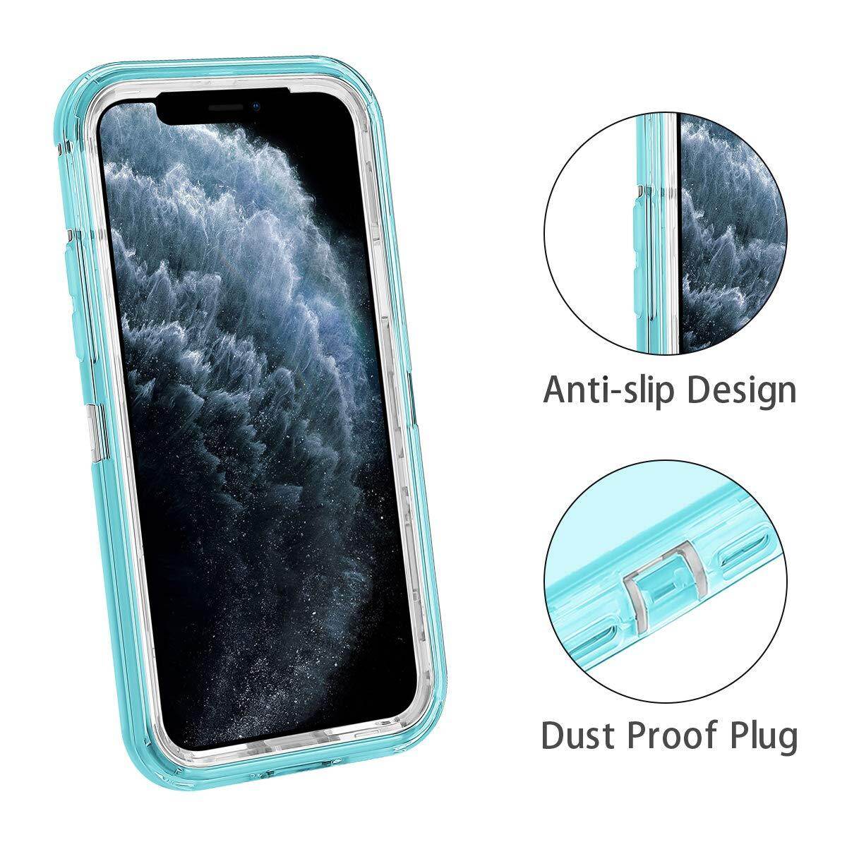 Lai rõ ràng trường hợp đối với iPhone 17 Pro Max / iPhone không khí/iPhone 17, chịu lực cao hai lớp trường hợp Chống sốc với cứng PC Ốp lưng TPU mềm Vỏ bảo vệ cho iPhone 16 Pro Max/16e/15 cộng với/14 Pro Max/13 Pro Max/12 Pro Max/11/SE 2nd 3rd Gen