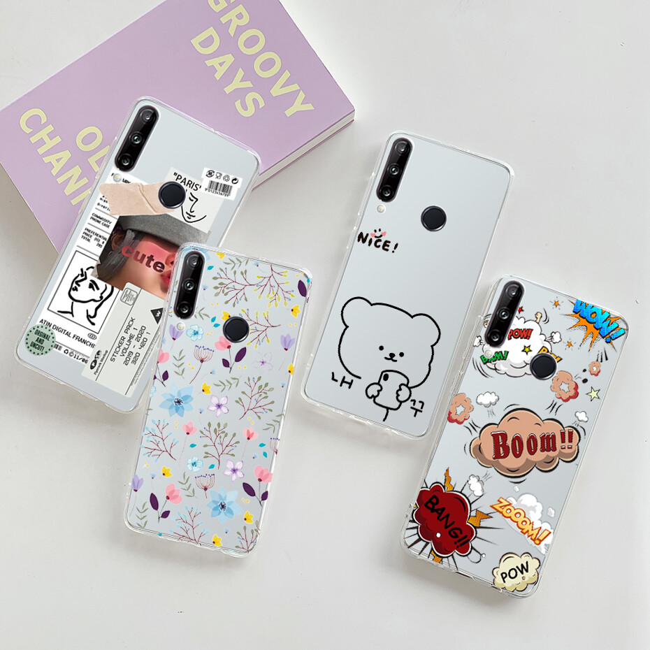 For Huawei Y5P Y6P Y7P Y8P 2020 Phone Case Soft Silicone TPU Back Cover Casing For Huawei Y5P Y6P Y7P Y8P Case