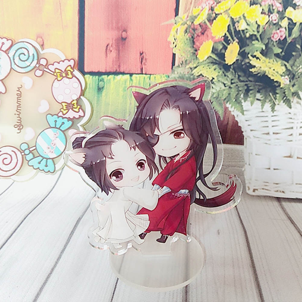 Anime Tian Guan Ci Fu key chain Xie Lian Hua Cheng Cute acrylic stand figure toy