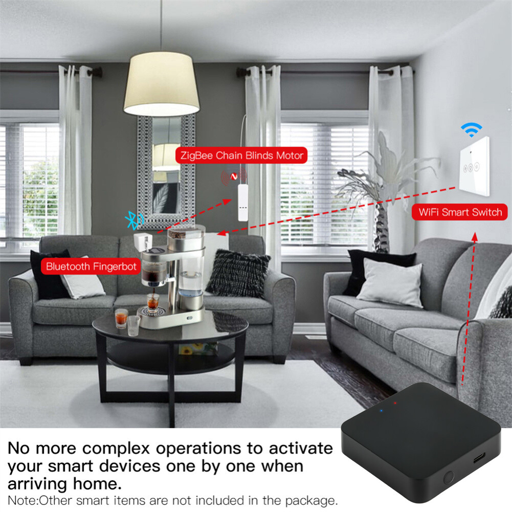 Cổng ZigBee E Life Smart Store Thông Minh Tuya 3.0 Cổng Đa Chế Độ Tương Thích Blue-Tooth Bridge Không Dây Tuya Cuộc Sống Thông Minh Điều Khiển Điều Khiển Thiết Bị 128 Vì Hiệu Suất Mạnh Mẽ Hoạt Động Cho Alexa Google Home
