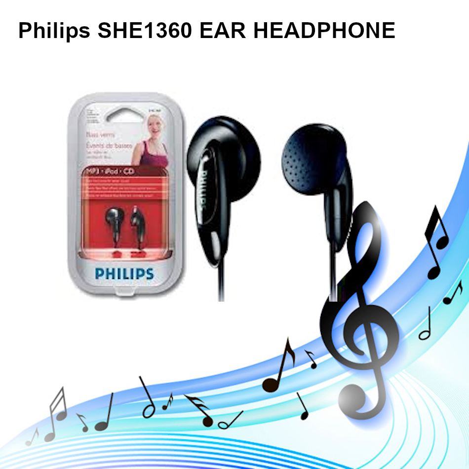 Philips she1360 best sale