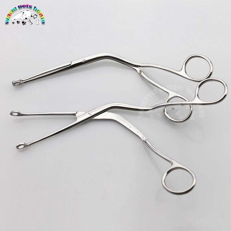 Magill Catheter Forceps สแตนเลส Intubation Forceps 20Cm เครื่องมือ