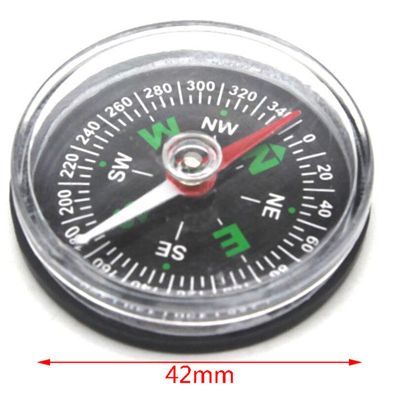 Ministar Portable Mini Precise Compass Practical Guider Survival Button Design Compass
