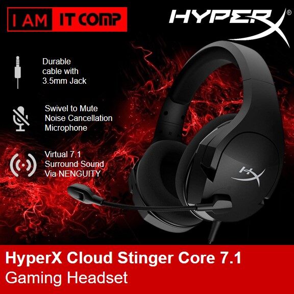 hyperx cloud stinger core 7.1 wired