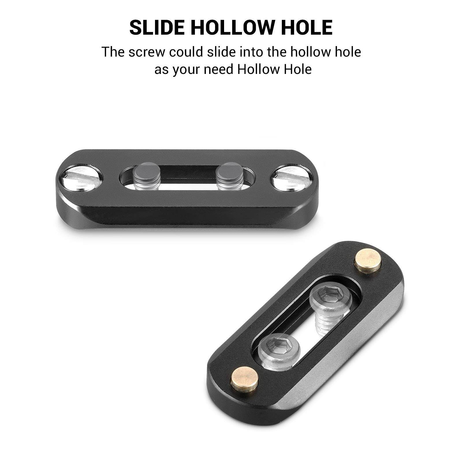 SmallRig Mini NATO Rail Tháo lắp nhanh NATO Rail Độ dày 6mm Chiều dài 48mm cho Tay cầm NATO Lồng máy ảnh 2172