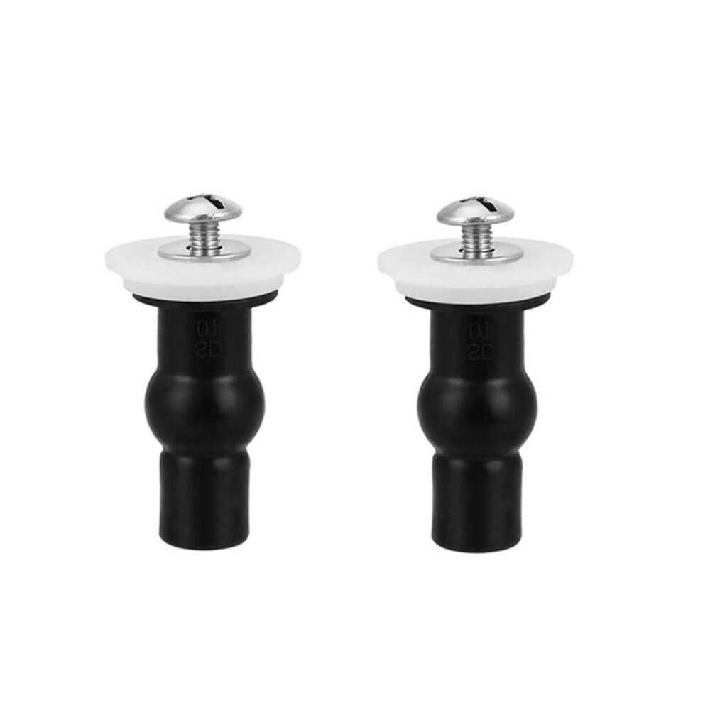 Y50B6IB Rubber Washers Bolts with Screws for Toilet Lid Screws and Nuts Bathroom Hardware Fasteners Toilet Repair Kits Expanding Screws Toilet Seats Bolts