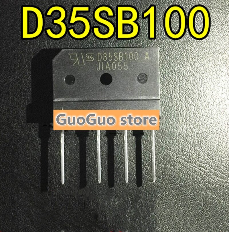 2ชิ้น D35SB100 35A/1000โวลต์เรียงกระแสสะพาน D35XB100สะพานสแตคใหม่เดิม ...