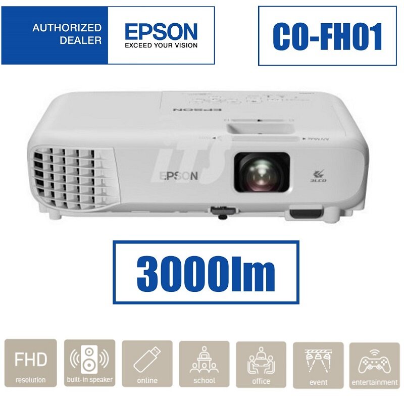 Epson COFH01 Full HD Smart Projector with Speaker (3,000 lm) Lazada