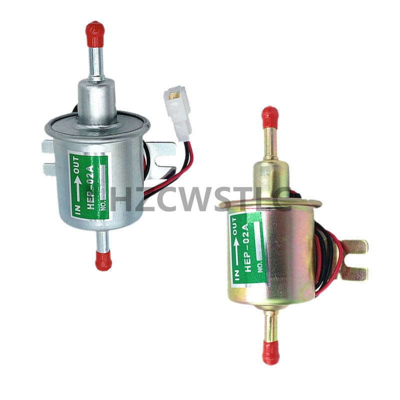 Pompa Carburante Elettrica 12V Universale - Bassa Pressione 2.5-4 - 3