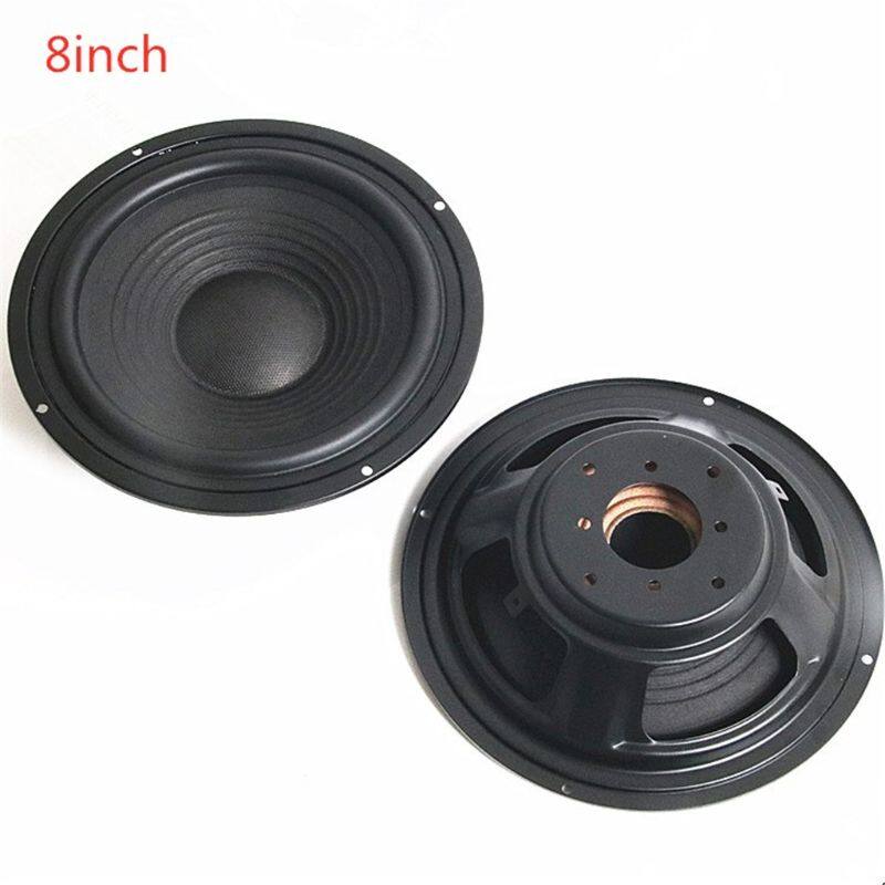 2PCS 8 Inch Screw Thread Pattern Woofer Speaker Passive Radiator Booster Bass Vibration Plate Vibrating Speaker Parts