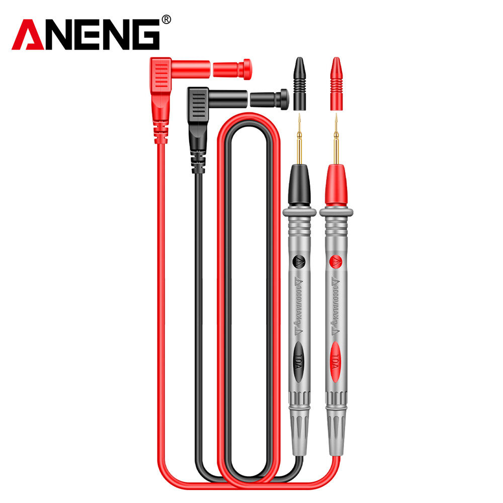 Aneng pt1005b universal 10a 1000v probe test leads pin measuring probes pen for digital multimeter needles tip multi meter tester lead probe wire cable