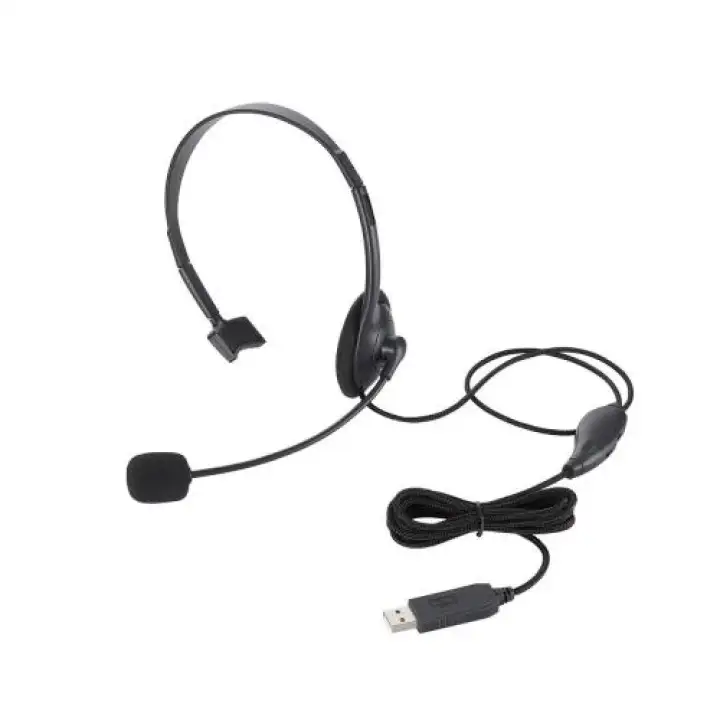 one ear usb headset with microphone