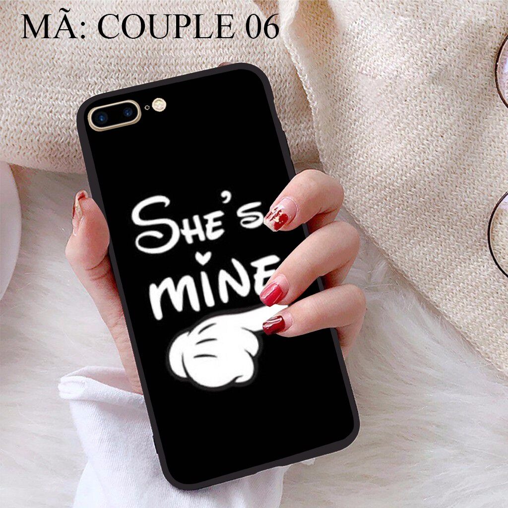 Ốp lưng iPhone 7 Plus viền dẻo TPU BST Ốp cặp