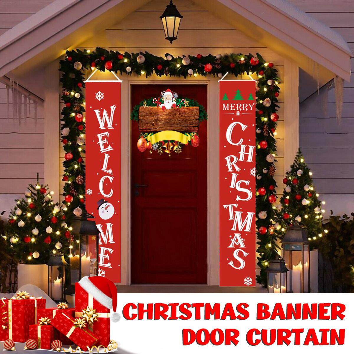 Merry Christmas Door Banners Best Banner Design 2018