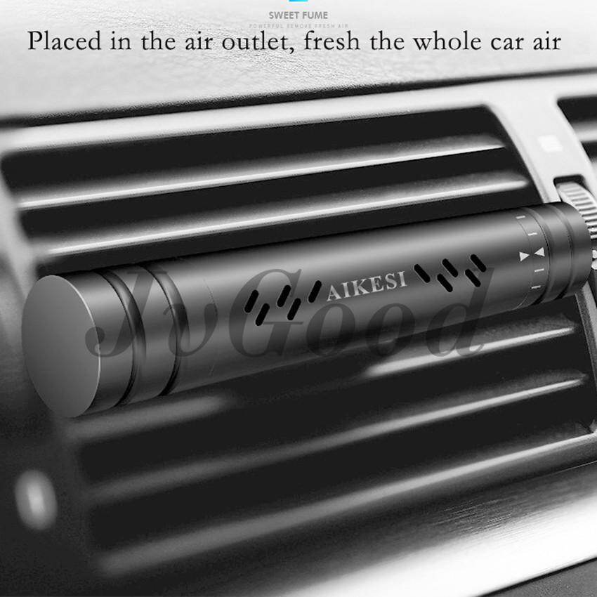 JvGood Car Solid Perfume Car Air Freshener Auto Perfume Essential Oil Diffuser Car Solid Aroma Stick Car Fragrance Diffuser Vent Clip Long-lasting Fragrance - Black