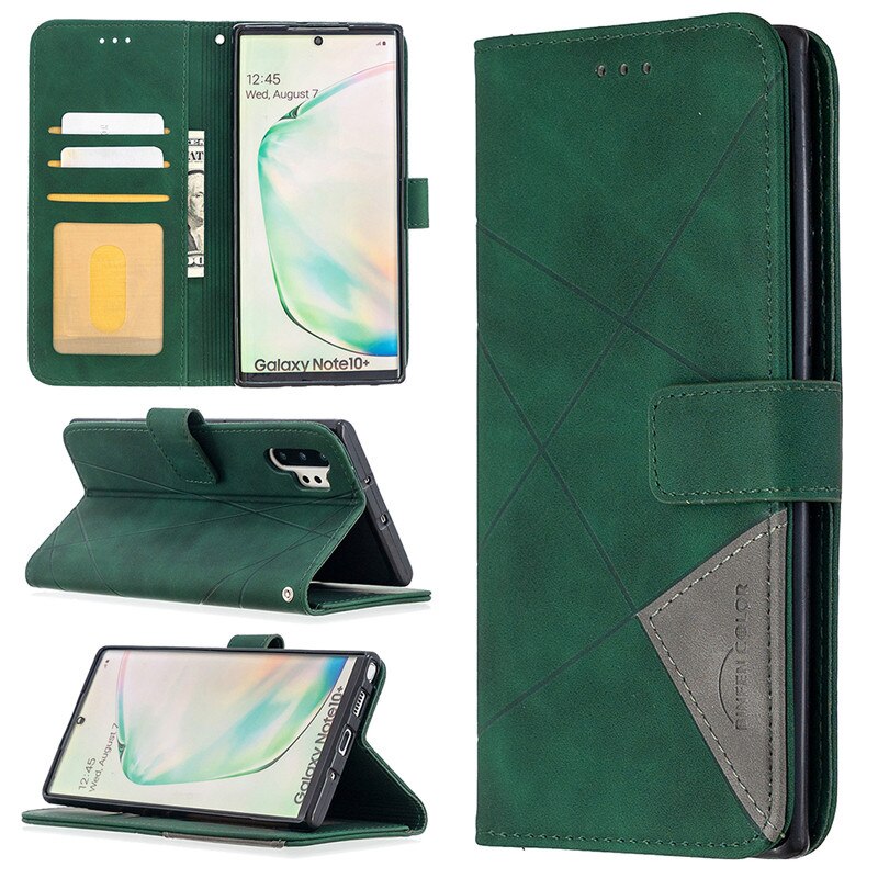 Wallet Flip Case For Samsung Galaxy Note 10 Note10 Plus 10Plus Note10Plus 5G Cover Magnetic Leather Phone Cases Bags