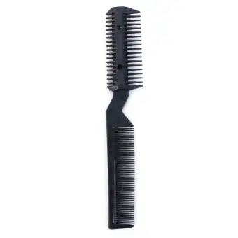 Pet Dog Cat Hair Trimmer Comb Cutting Cut With 2 Blades Grooming