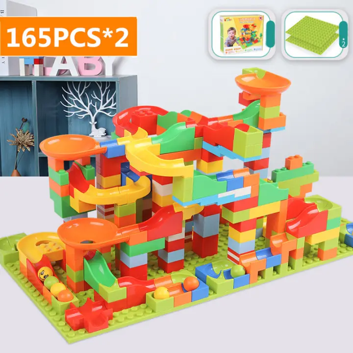 duplo marble maze