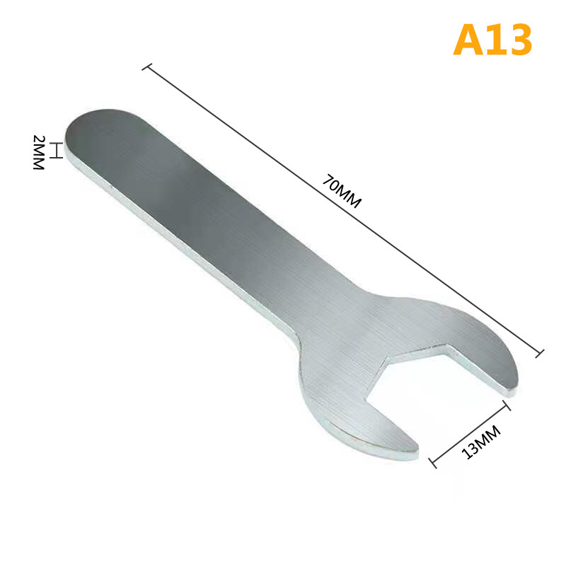 Jjming Single head open end wrench opening Single-end ultra-thin small wrench bathroom