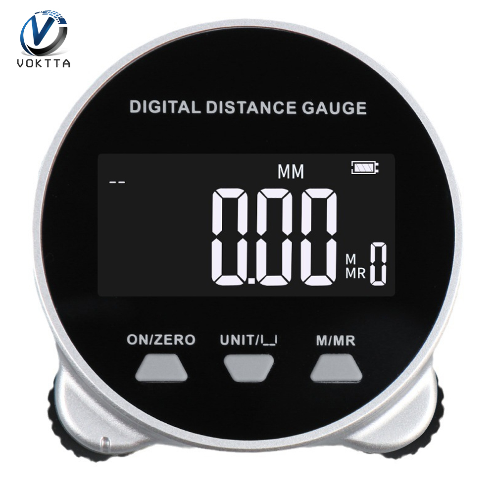 Voktta điện tử Rangefinder đo điện tử băng, bề mặt thẳng cán đo đa chức năng màn hình hiển thị kỹ thuật số con lăn thước đo điện tử