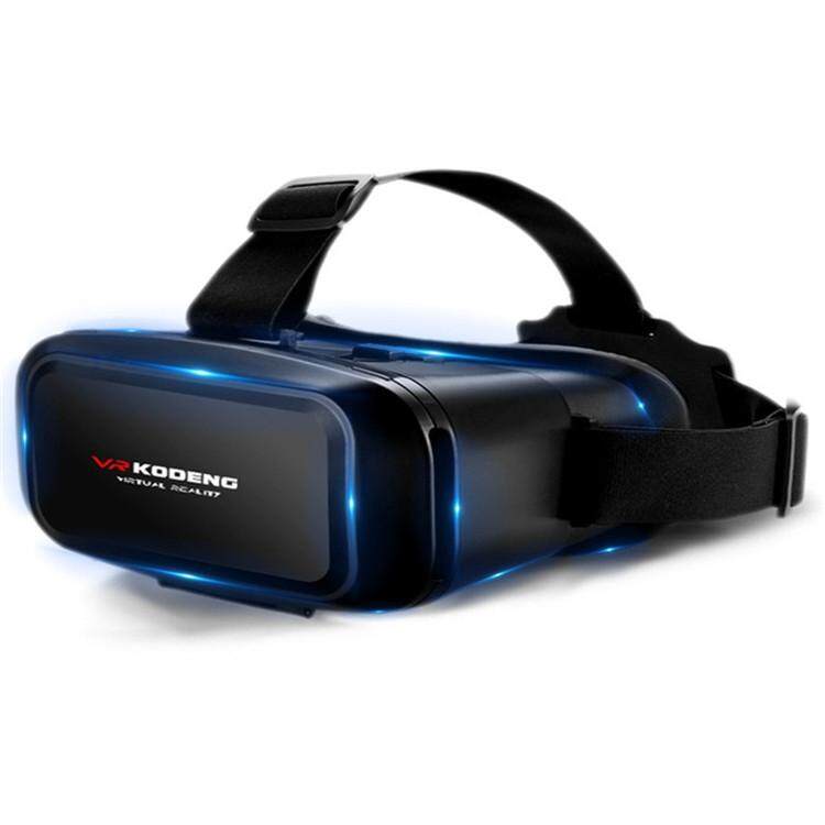 KUDENG Magic Helmet K2 Smart VRแว่นตาโทรศัพท์มือถือ 3D Theaterเหมาะสำหรับโทรศัพท์มือถือ 4.7-6.9 นิ้ว
