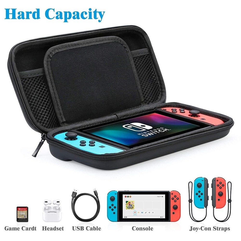 Ốp Cho Nintendo Switch Hộp Đựng Du Lịch Cứng Di Động Bảo Vệ Mô Hình OLED Túi Đựng Cho Nintendo Switch Phụ Kiện Bảng Điều Khiển